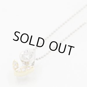 画像: 木内 賢治　PT850/900/K18 ダイアイリペンダントネックレス 0.382ct 0.09ct 5.90g