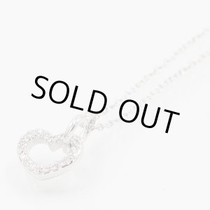 画像: ポンテヴェキオ K18WG ダイアイリペンダントネックレス 0.10ct 4.00g