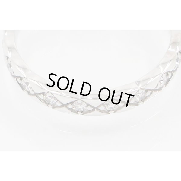 シャネル　750WG ココ クラッシュリング J11871 3.40g 　拡大