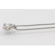 ヴァンドーム　PT850/950 ダイアイリペンダントネックレス 0.27ct 2.80g　サイド