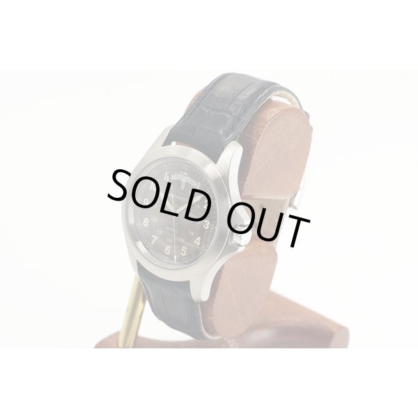 ハミルトン　カーキ　デイデイト　Ｈ６４４５１０　ガンメタル文字盤　サイド