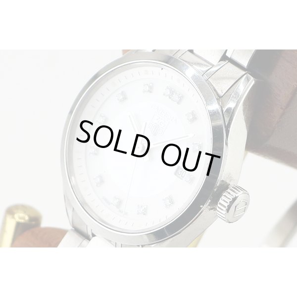 タグホイヤー　カレラ　ＷＶ１４１１　シェル文字盤　１２Ｐ　サイド拡大