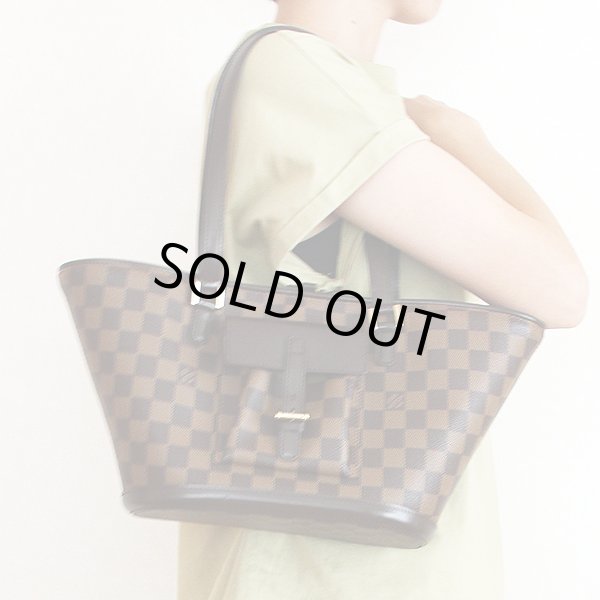 ルイ・ヴィトン　マノスクPM N51121　掛けたイメージ