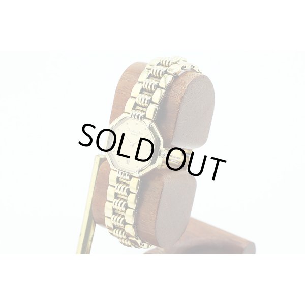 ディオール　スゥィング　オクタゴン　Ｄ４８－１５３　金色文字盤　サイド