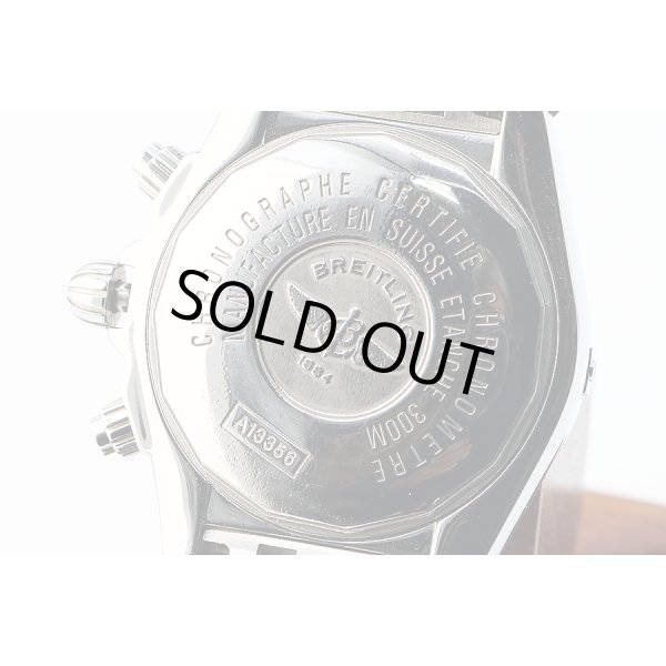 ブライトリング　クロノマット　エボリューション　Ａ１３３５６　白文字盤　裏面拡大