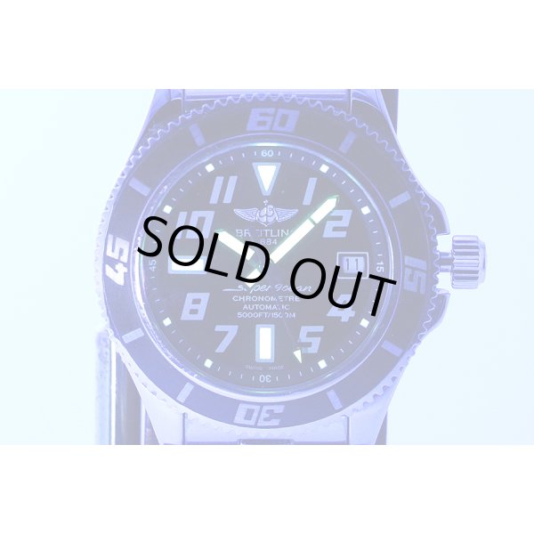 ブライトリング　スーパーオーシャンII４２　Ａ１７３６４　黒文字盤　ライト