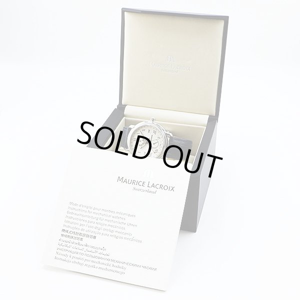 モーリス・ラクロア　レ・カランドリエ　ＰＴ６１６８　銀文字盤　箱・保証書