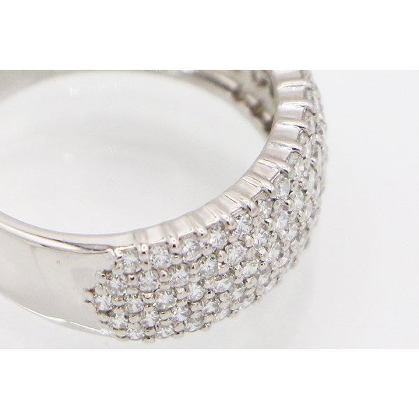 PT900 ダイアイリリング 1.05ct 6.60g　サイド拡大
