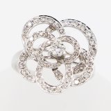 画像: K18WG ダイアイリリング 0.75ct 4.90g