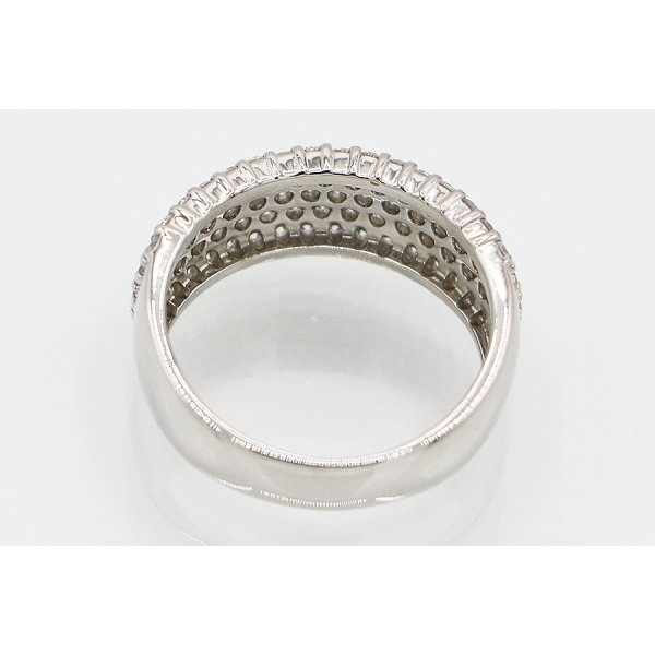 PT900 ダイアイリリング 1.05ct 6.60g　内側