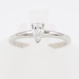 画像: PT950 ダイアイリリング 0.318ct 4.20g