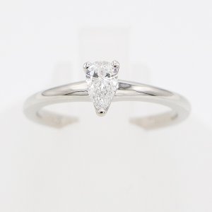 画像: PT950 ダイアイリリング 0.318ct 4.20g