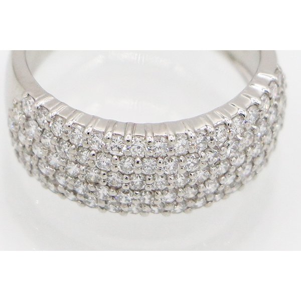 PT900 ダイアイリリング 1.05ct 6.60g　拡大