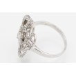 K18WG ダイアイリリング 0.75ct 4.90g