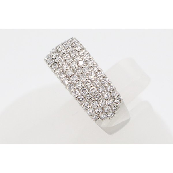 PT900 ダイアイリリング 1.05ct 6.60g　サイド