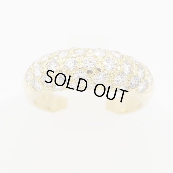 K18 ダイアイリリング 1.35ct 4.30g