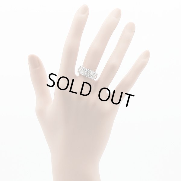 PT900 ダイアイリリング 1.05ct 6.60g　装着イメージ