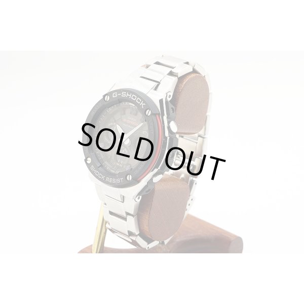 カシオ　Ｇショック　ＧＳＴ－Ｗ１０００Ｄ　５４４４　デジアナ　黒文字盤　サイド