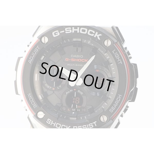 カシオ　Ｇショック　ＧＳＴ－Ｗ１０００Ｄ　５４４４　デジアナ　黒文字盤　表面