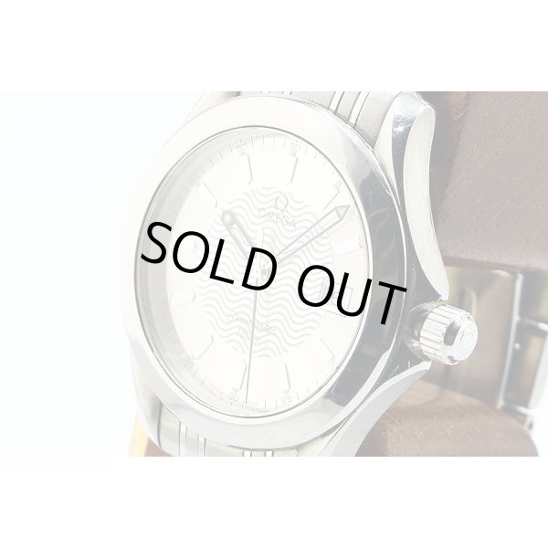 オメガ　シーマスター１２０ｍ　２５１１．３１　銀文字盤　サイド拡大