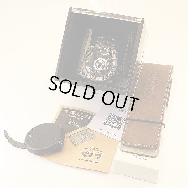 タックス　ヴィンテージレンズ２　ＴＳ１８０３Ｋ　黒文字盤　１０周年限定　箱・保証書