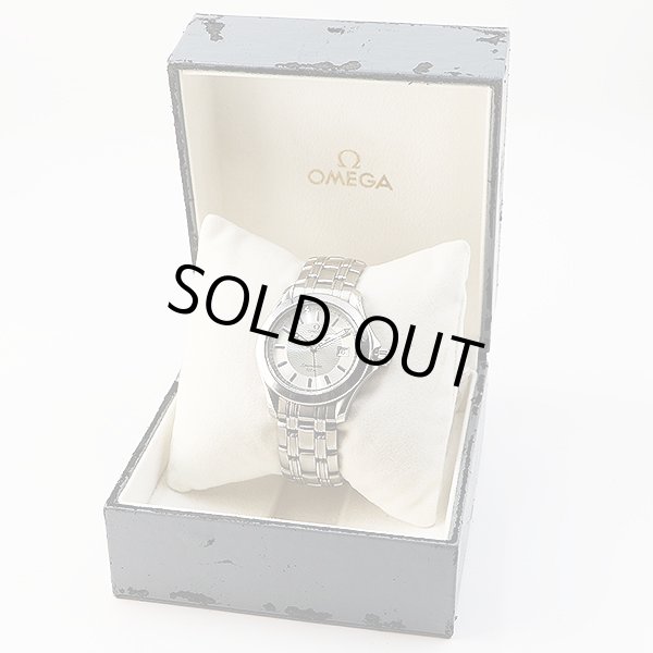 オメガ　シーマスター１２０ｍ　２５１１．３１　銀文字盤　箱