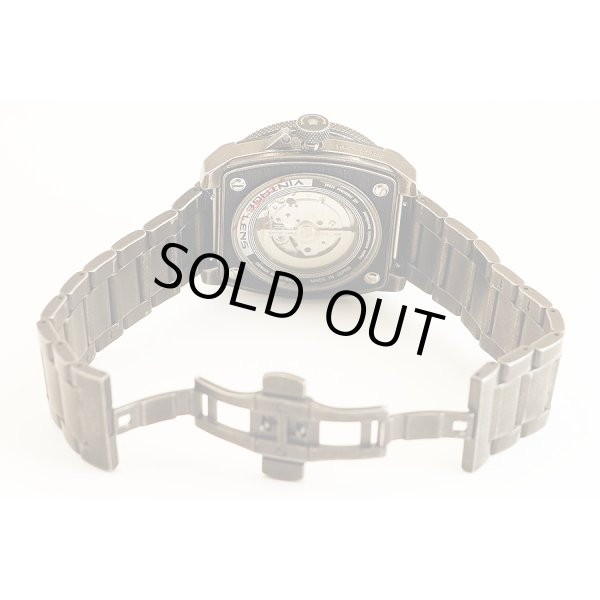 タックス　ヴィンテージレンズ２　ＴＳ１８０３Ｋ　黒文字盤　１０周年限定　ブレス