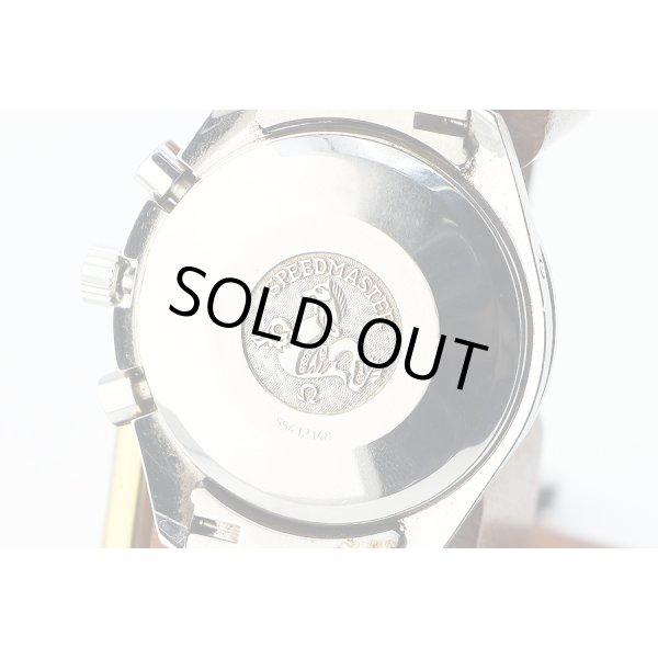 オメガ　スピードマスターマーク４０　３５２０．５０　黒文字盤　裏面拡大