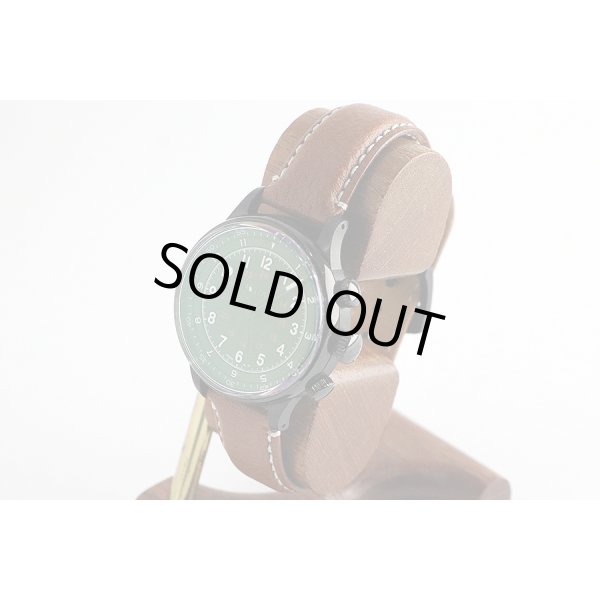 ブローバ　タイプＡ－１５　黒文字盤　サイド