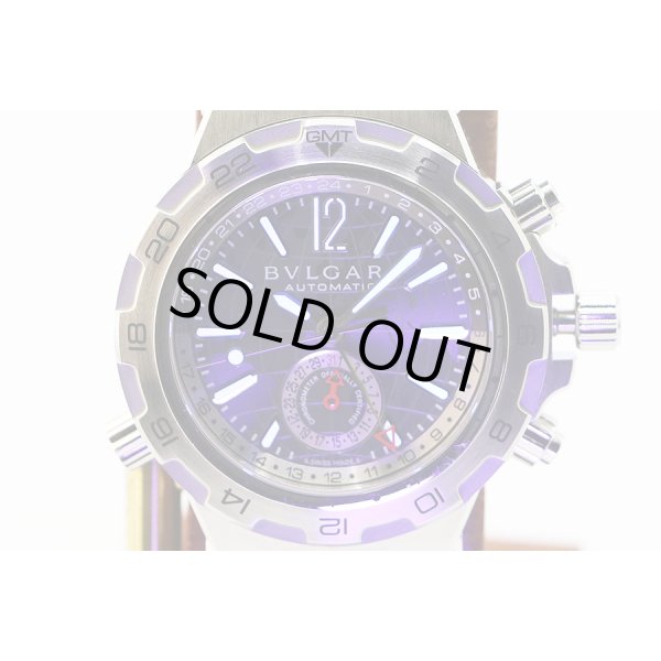 ブルガリ　ディアゴノプロ　ＤＰ４２Ｓ　ＧＭＴ　グレー文字盤　ライト