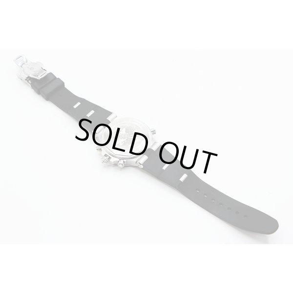 ブルガリ　ディアゴノプロ　ＤＰ４２Ｓ　ＧＭＴ　グレー文字盤　ラバーベルト状態　裏面