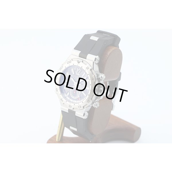 ブルガリ　ディアゴノプロ　ＤＰ４２Ｓ　ＧＭＴ　グレー文字盤　サイド