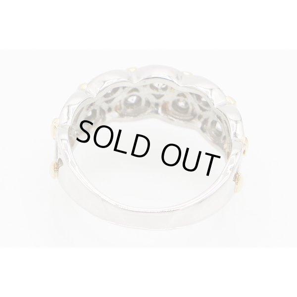 PT900/K18 ダイアイリリング 0.54ct 6.30g　内側