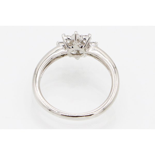 PT900 ダイアイリリング 0.05ct 0.45ct 4.30g　内側