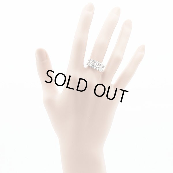 PT900 ダイアイリリング 0.80ct 6.10g　装着イメージ