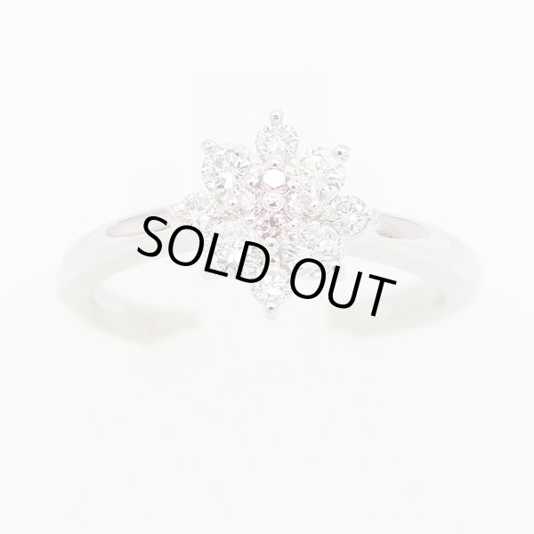 PT900 ダイアイリリング 0.05ct 0.45ct 4.30g