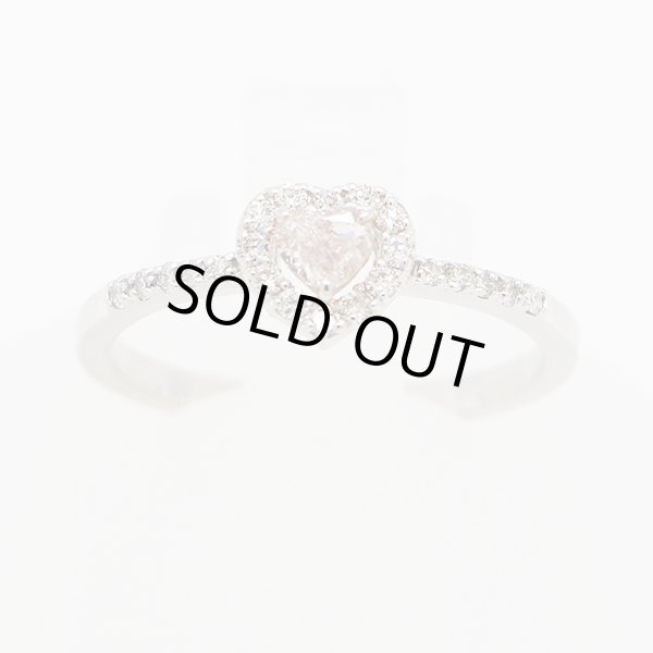 PT950 ダイアイリリング 0.206ct 0.18ct 2.70g