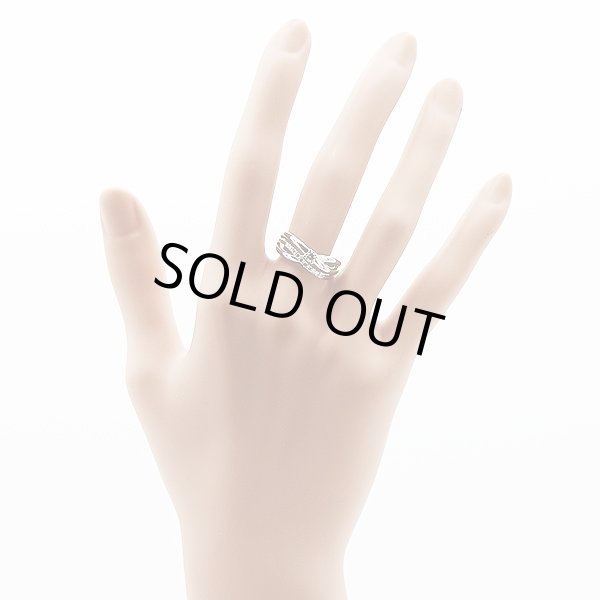 PT900 ダイアイリリング 0.136ct 0.14ct 6.30g　装着イメージ