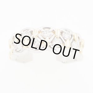 画像: PT900/K18 ダイアイリリング 0.54ct 6.30g