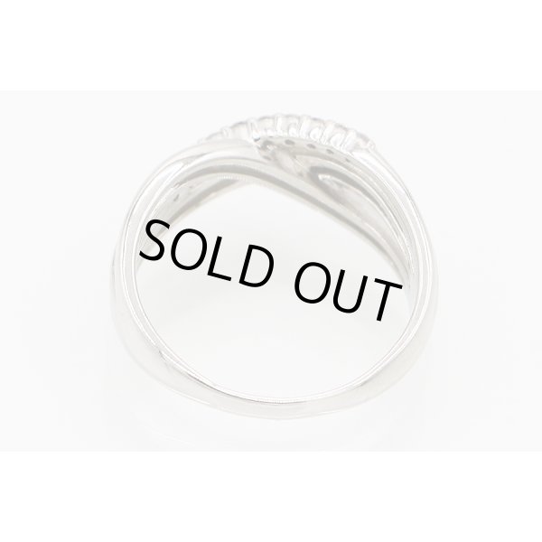 PT900 ダイアイリリング 0.136ct 0.14ct 6.30g　内側