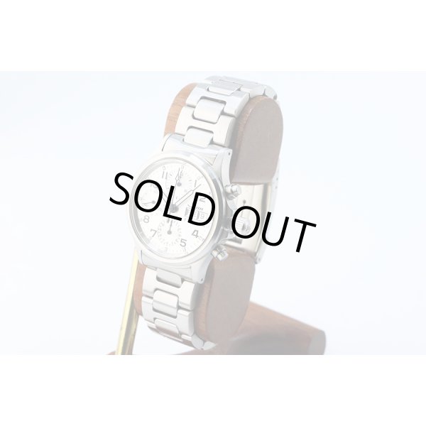 ジン　３５６ＳＡ　フリーガーIII　クロノグラフ　銀文字盤　サイド