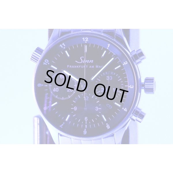 ジン　フランクフルト　ファイナンシャルクロノ　黒文字盤　ライト