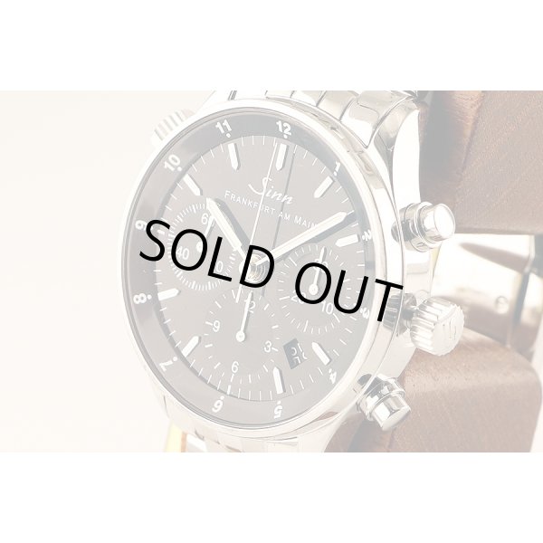 ジン　フランクフルト　ファイナンシャルクロノ　黒文字盤　サイド拡大