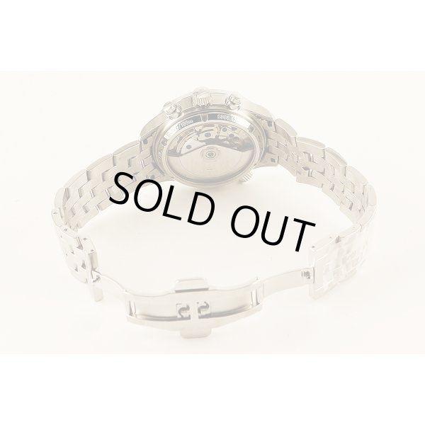 ジン　フランクフルト　ファイナンシャルクロノ　黒文字盤　ブレス