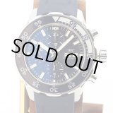 画像: ＩＷＣ　アクアタイマー　クロノグラフ　ＩＷ３７６７１１　紺文字盤