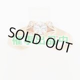 画像: カルティエ　750PG バレリーナ ダイアイリリング 0.19ct 2.90g