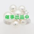 画像1: タサキ　PT900 パールダイアイリリング 0.07ct 8.60g (1)