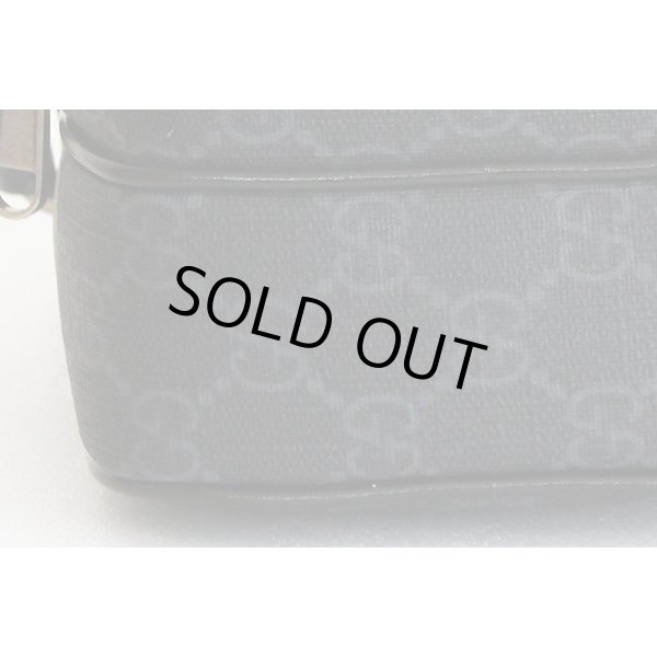 グッチ　インターロッキングG ショルダーバック 672952 9416 ブラック　底拡大