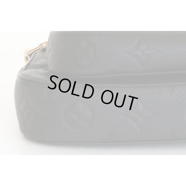 ルイ・ヴィト ン　ミュルティ・ポシェット・アクセソワール M80399 ノワール　底拡大