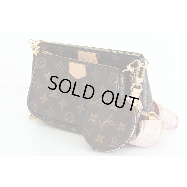 ルイ・ヴィト ン　ミュルティ・ポシェット・アクセソワール M44813 ローズクレール　サイド